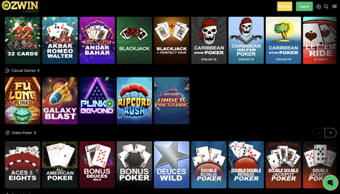 ozwin casino Gameplay